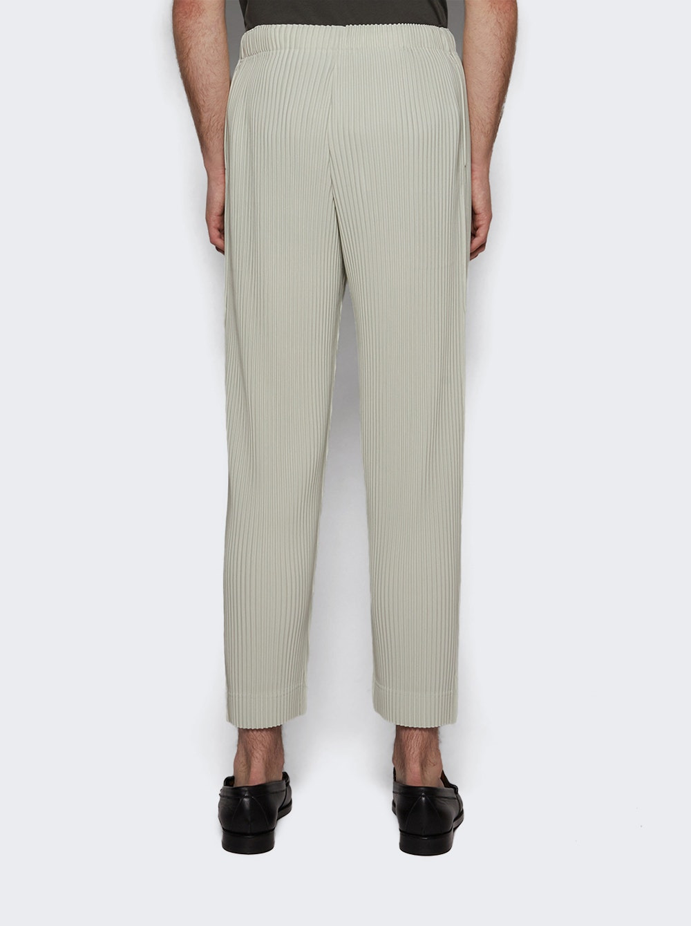Pleated Pants Frosty Grey - 4