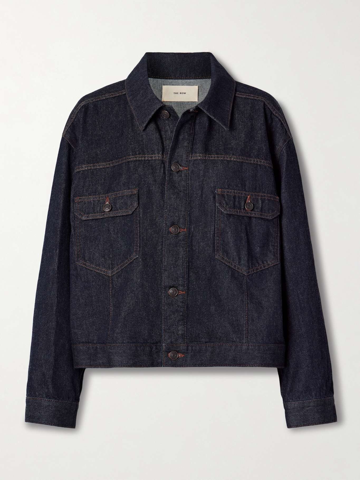 (新作）The Row Ness 日本製デニムジャケット Ness Jacket Blue in Cotton – The Row