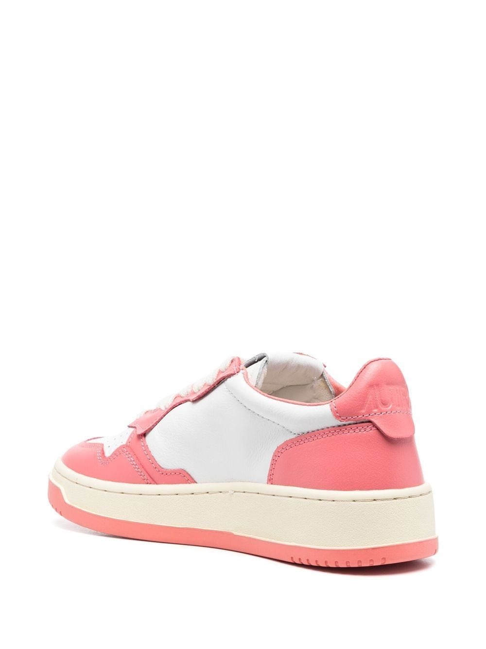 medalist leather low-top sneakers - 3