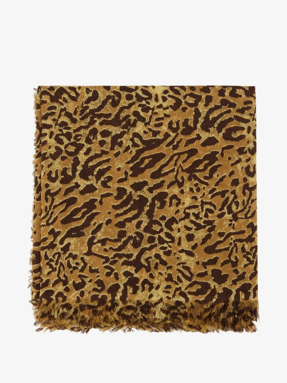 Alecia leopard-print scarf - 1