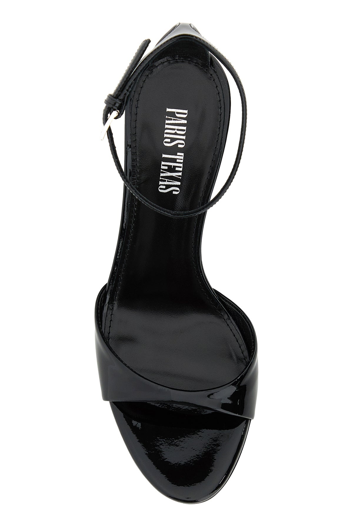 Black leather Lidia sandals - 4