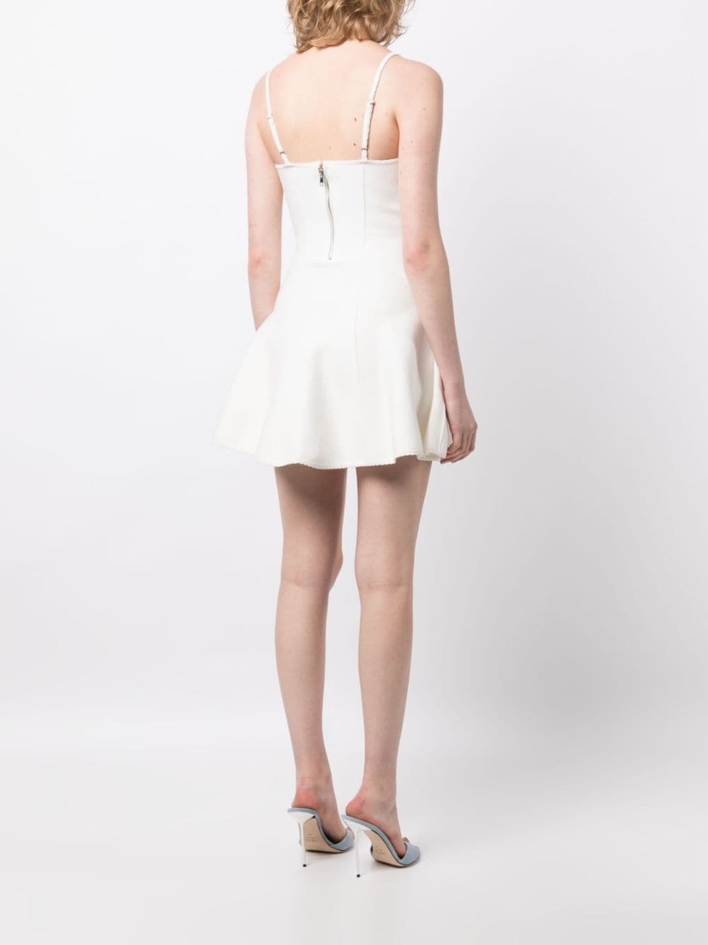 flared corset-style dress - 4