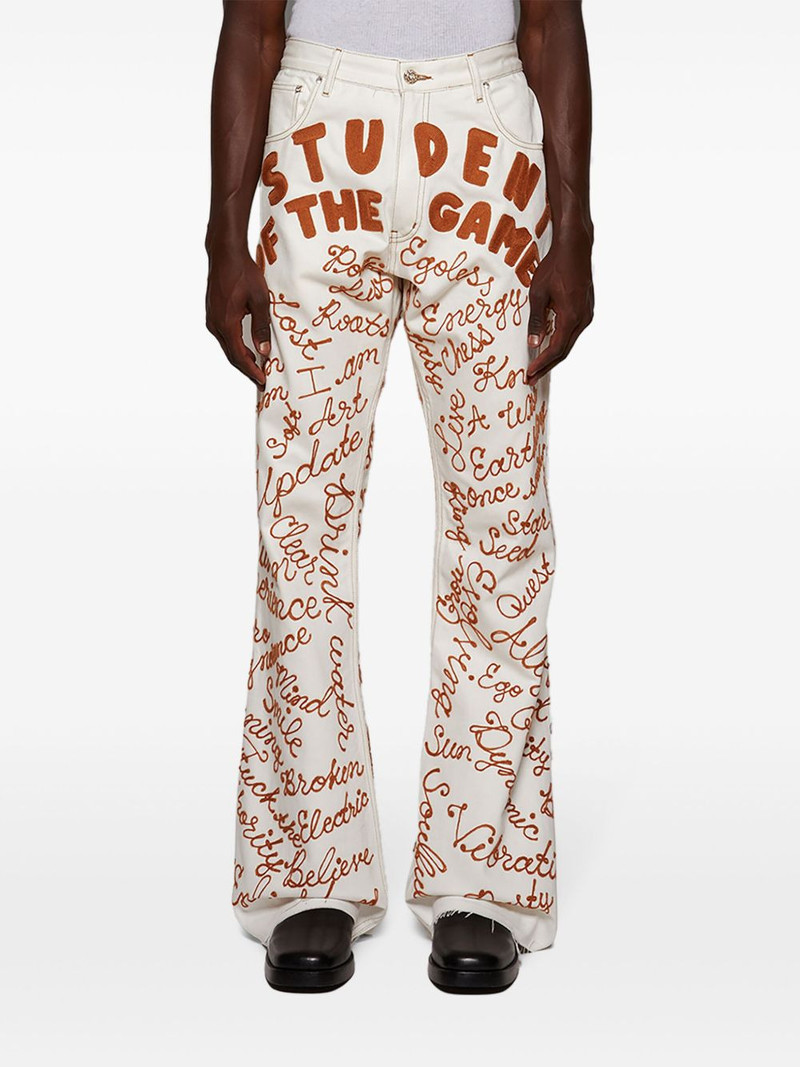 Student flared jeans 3
