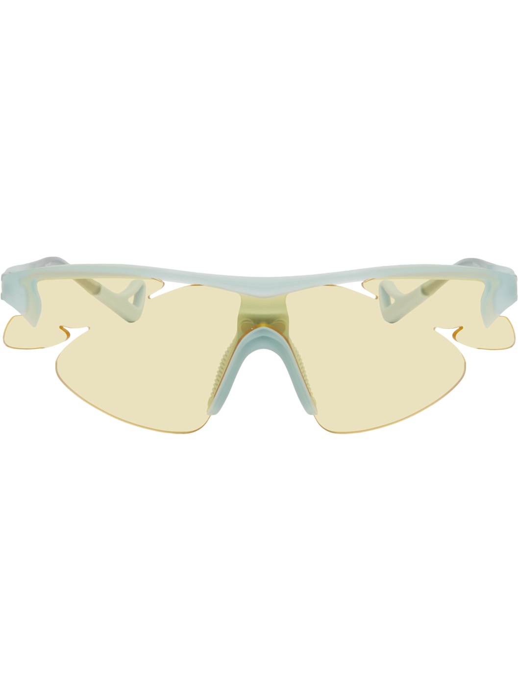 Blue POST ARCHIVE FACTION Edition Junya Racer Sunglasses - 1