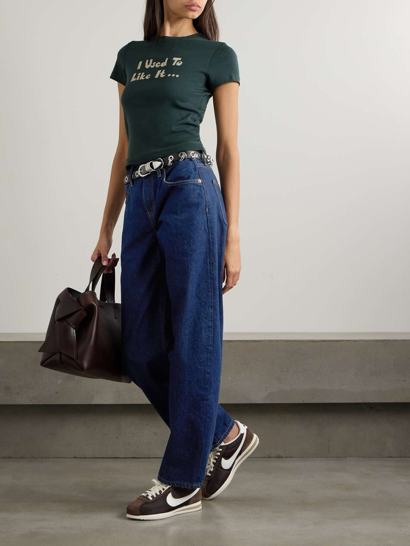 RE/DONE High-rise tapered jeans outlook