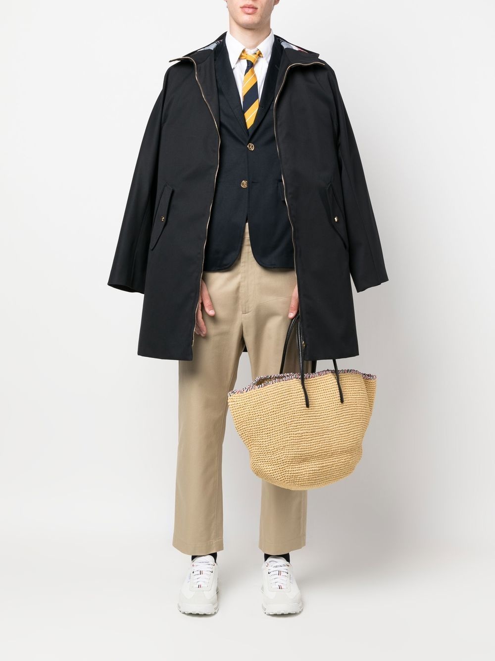 hooded cotton parka - 2
