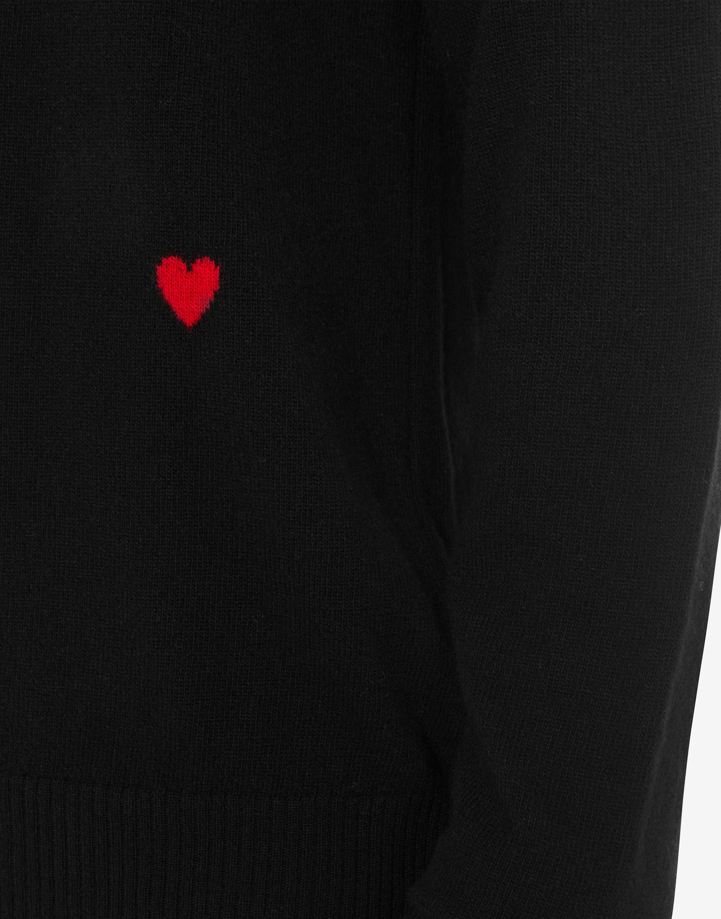 WOOL PULLOVER WITH LITTLE HEART - 4