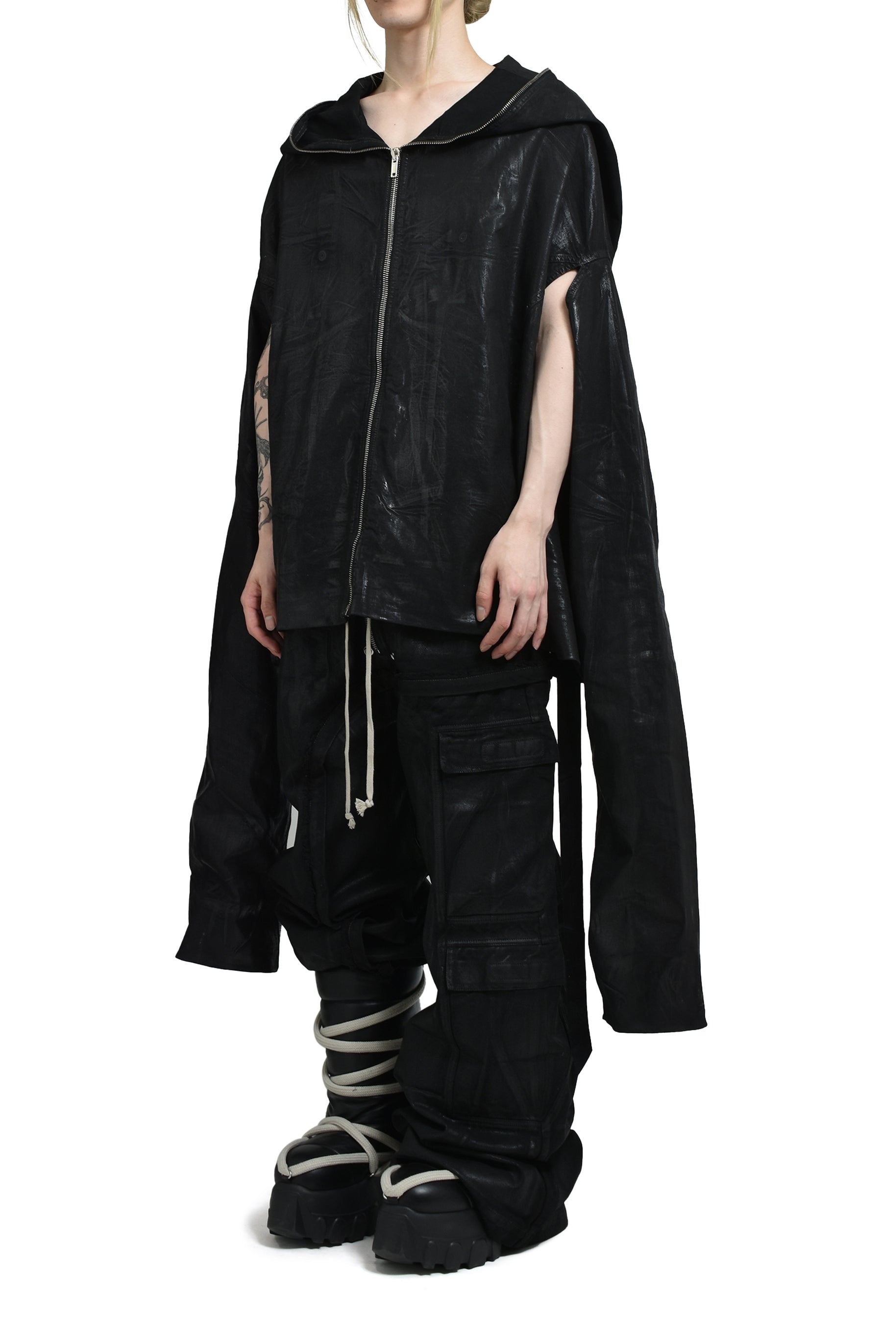 GIMP KAFTAN JKT / BLK - 4