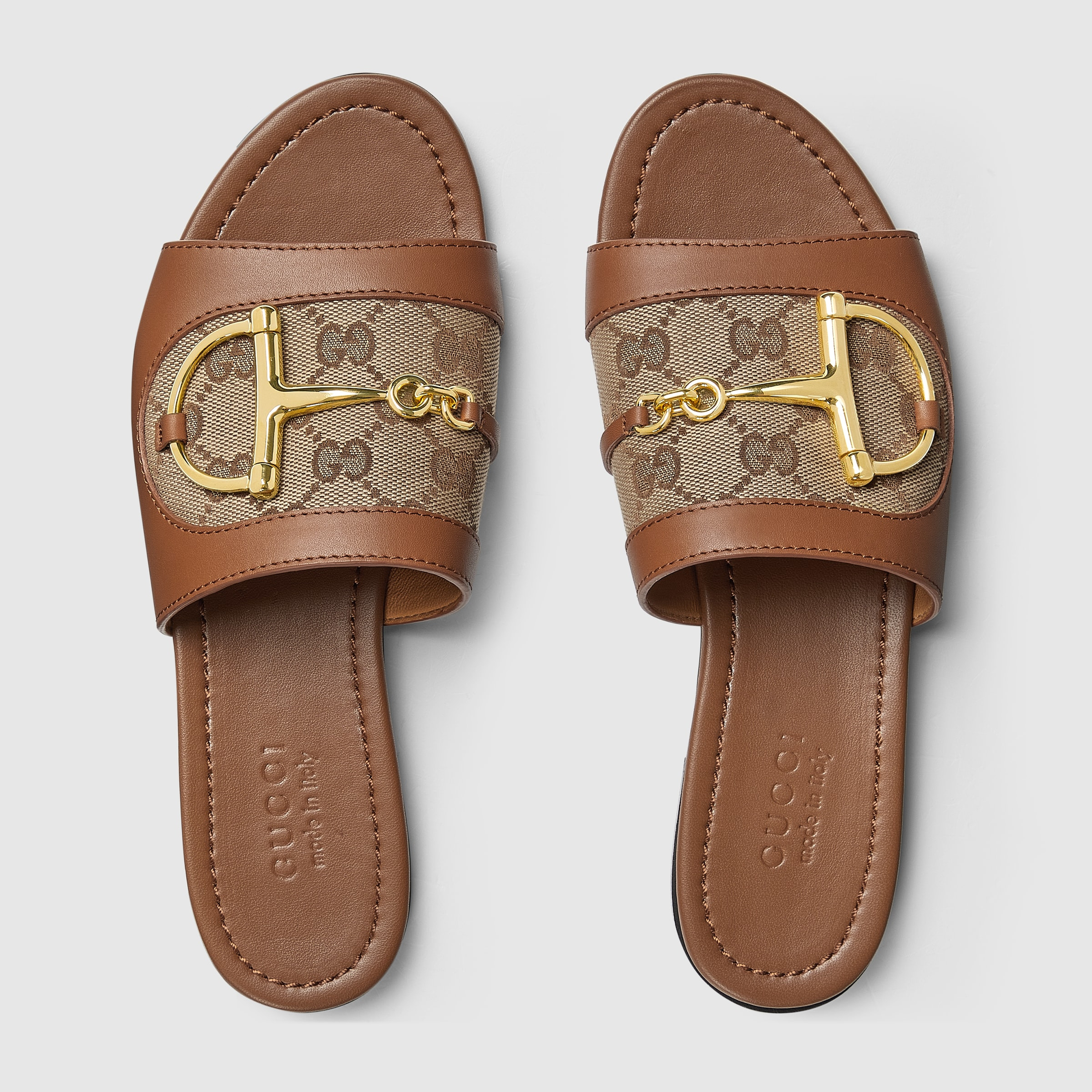 Women's slide sandal with Horsebit - 4