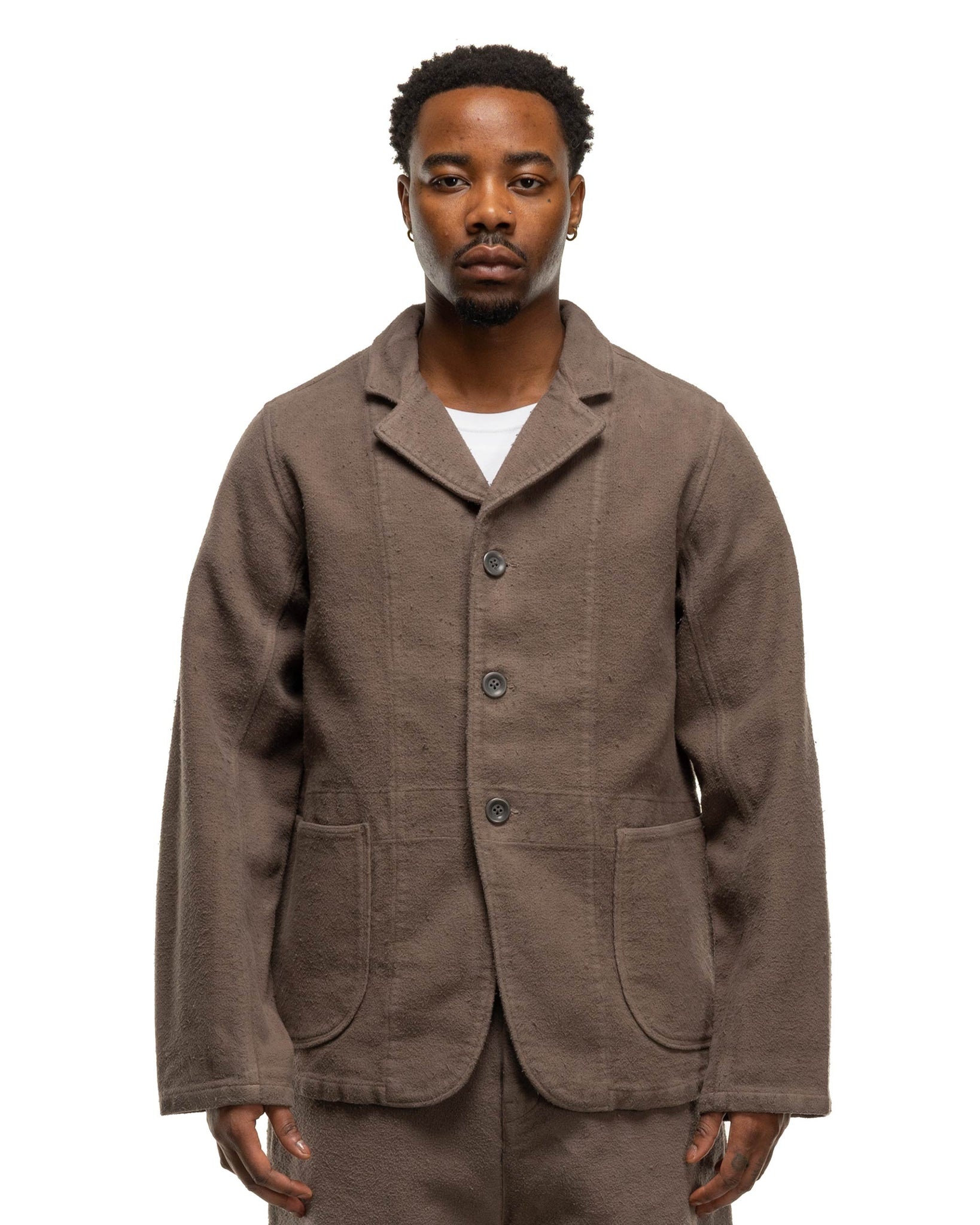 Napped Heat-Corduroy HOSPITAL JKT Grey - 4