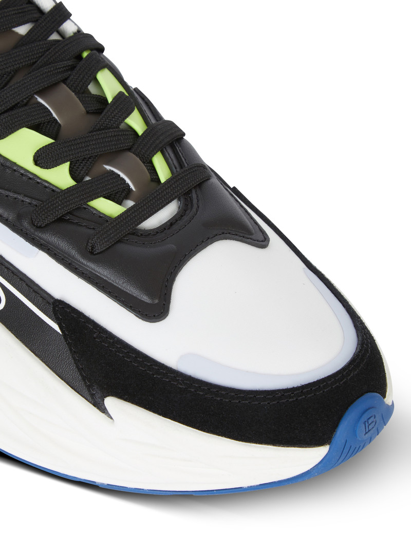Balmain Run-Row leather trainers outlook