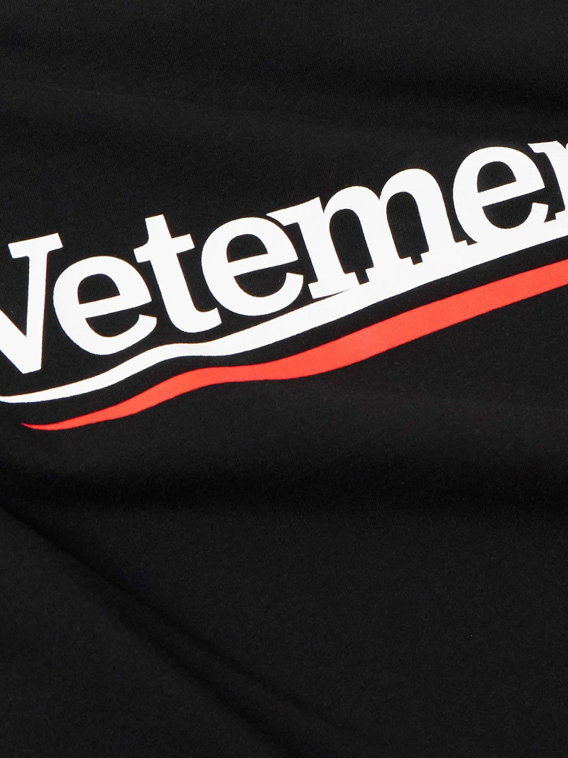 Oversized Logo-Print Cotton-Jersey T-Shirt 5