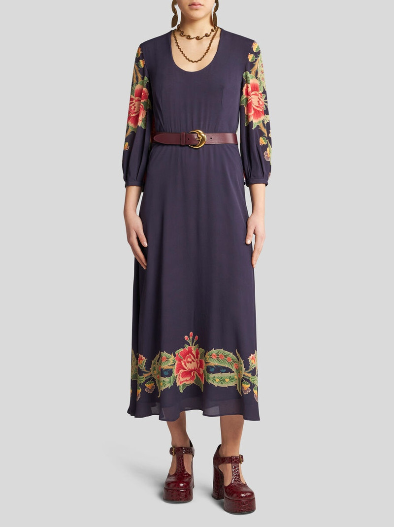 CREPE DE CHINE DRESS 와 PRINT 3