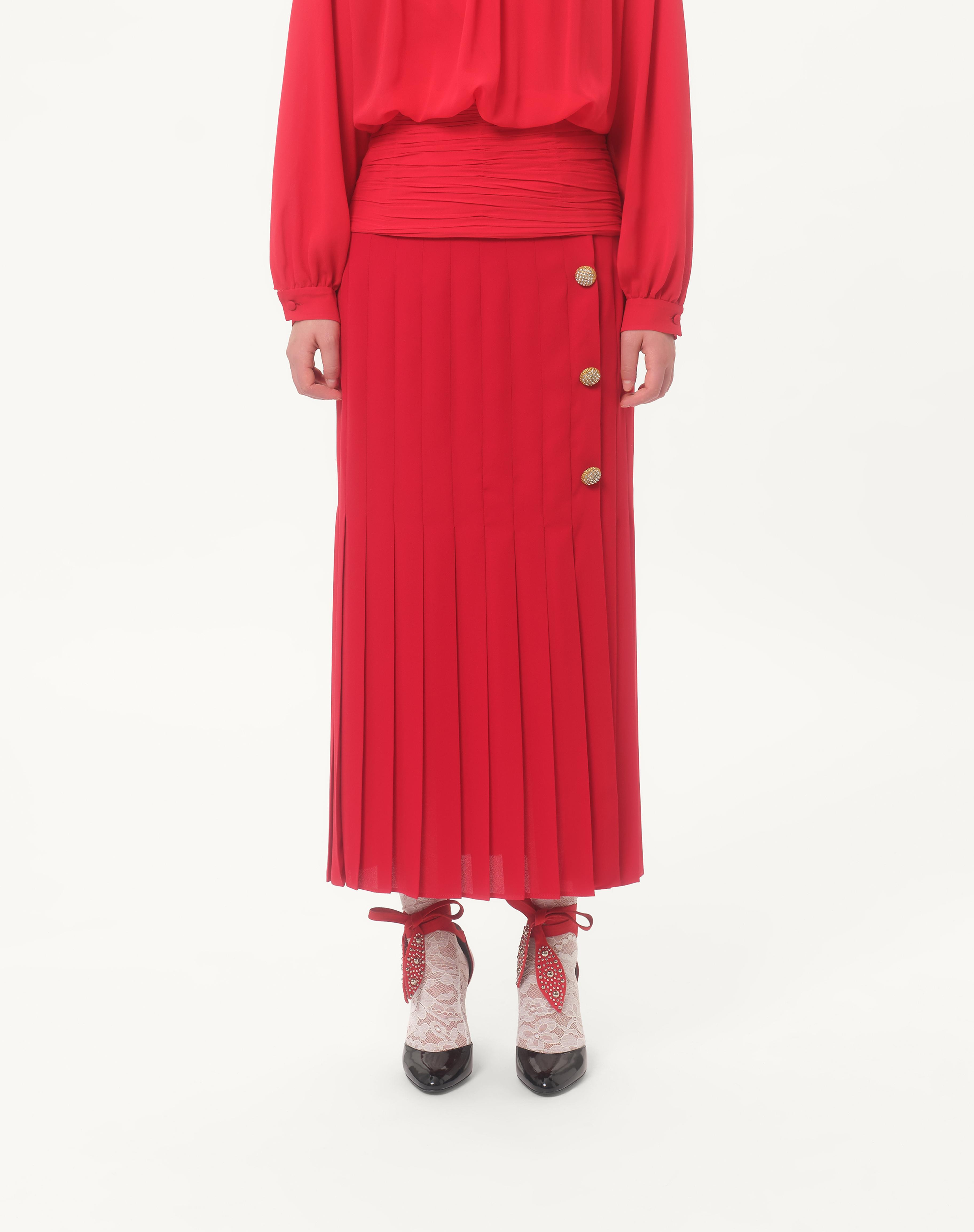 GEORGETTE MIDI SKIRT - 3