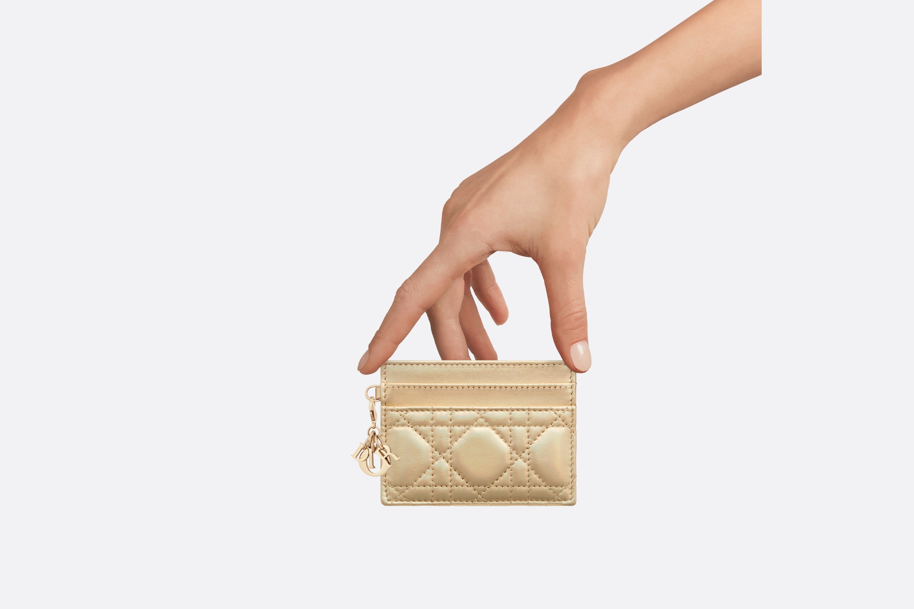 Dior Or Lady Dior Five-Slot Card Holder - 5