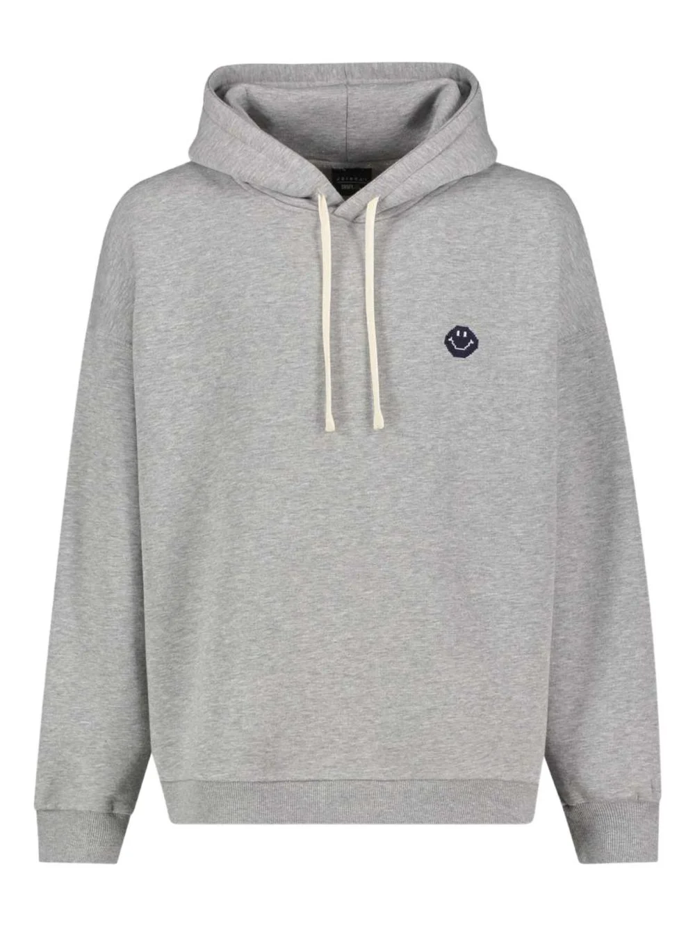 x Smiley® logo-detail hoodie - 1