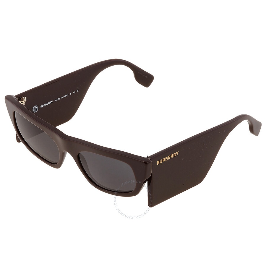 Burberry Palmer Dark Grey Irregular Ladies Sunglasses BE4385 403787 55 - 5