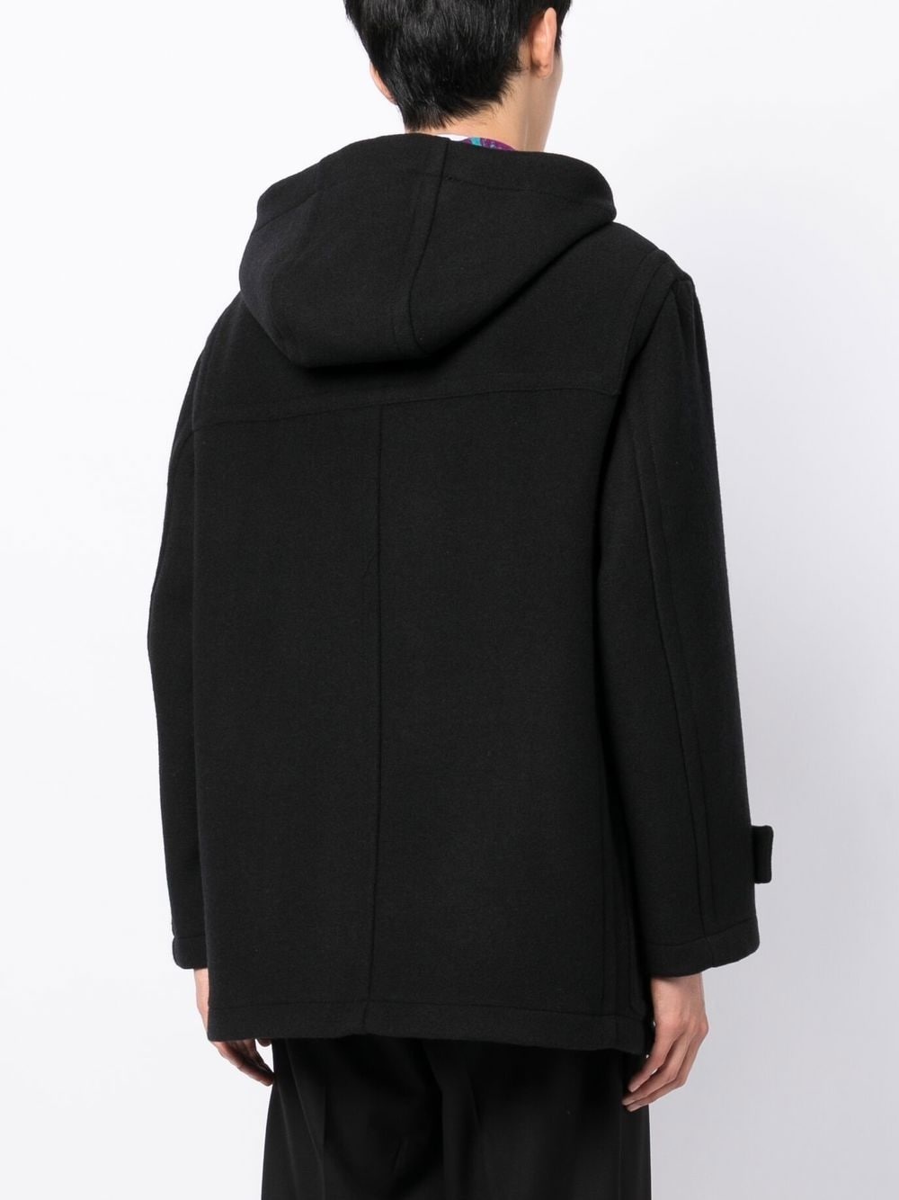 hooded duffle coat - 4