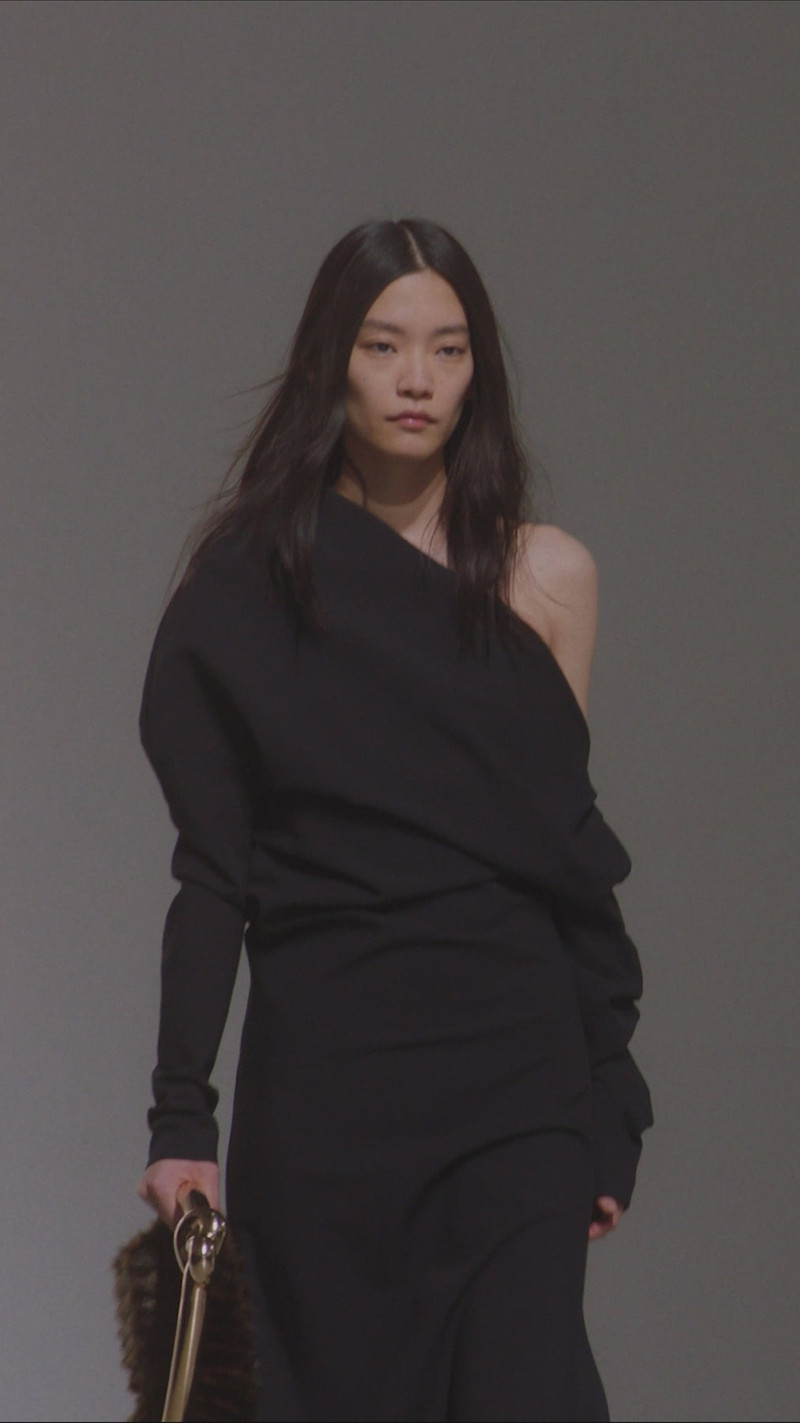 OFF SHOULDER ASYMMETRIC DRESS BLACK 7