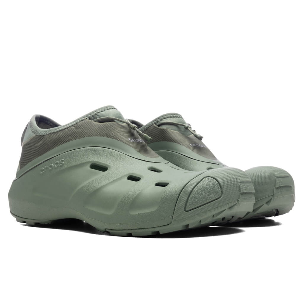 CROCS X SATISFY QUICK TRAIL LOW - MOSS - 2