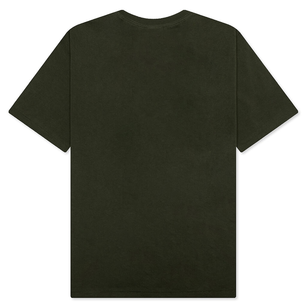 BITMAP COLLEGE TEE - OLIVE DRAB - 2