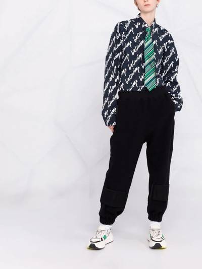 UNDERCOVER x Evangelion tapered track pants outlook