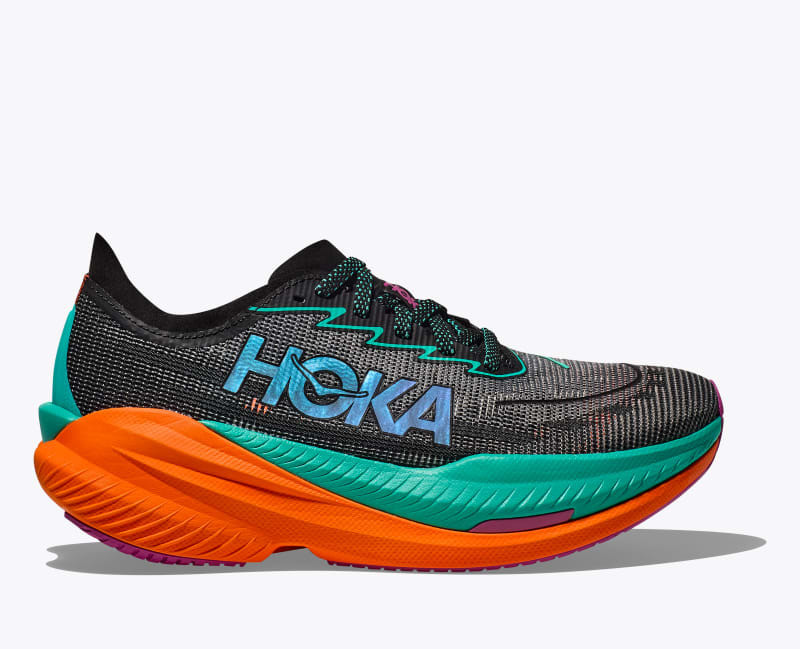 Women's Mach X 2 Shoes in Black/Electric Aqua - 1