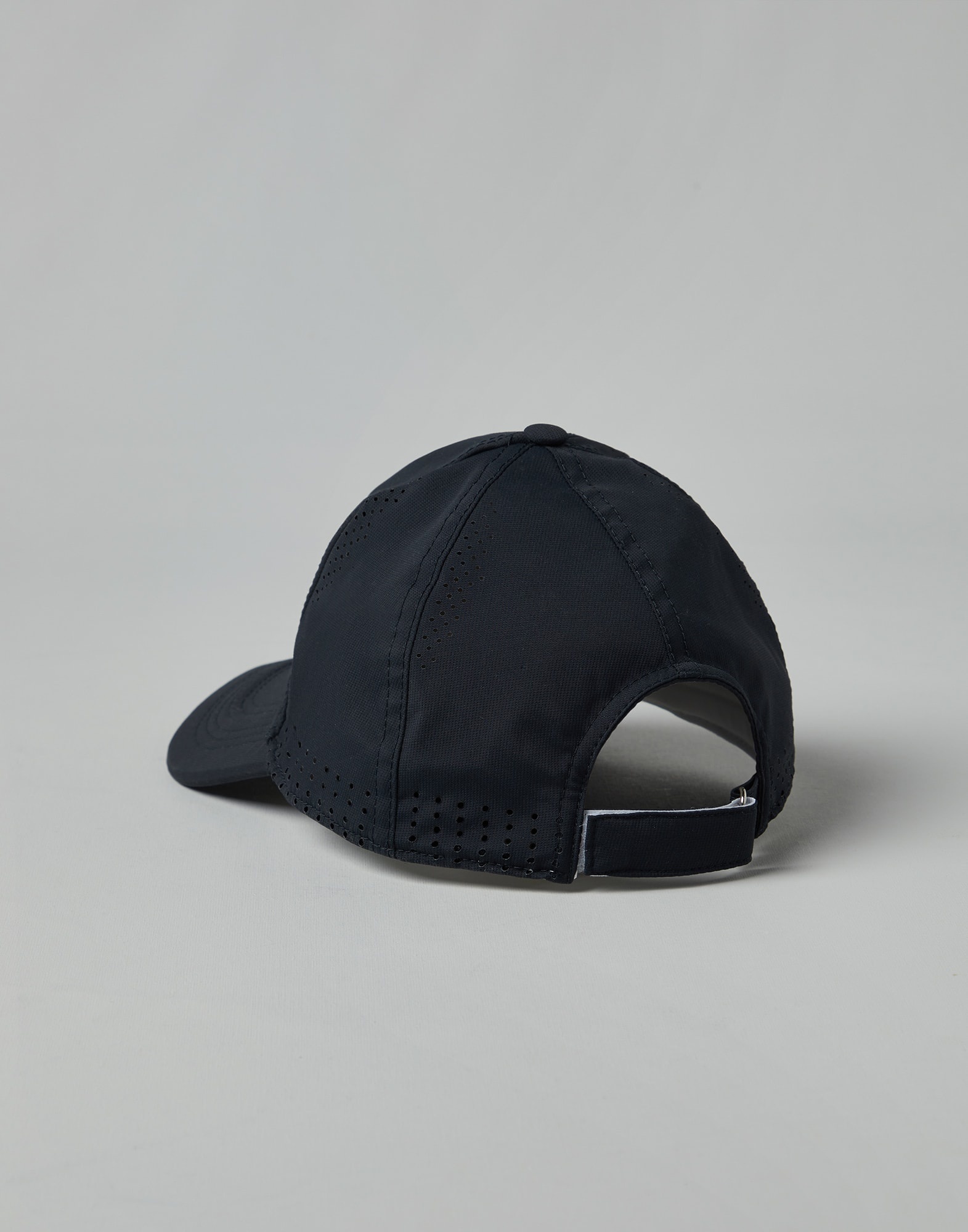 Lightweight techno fabric cap with tennis print - 2
