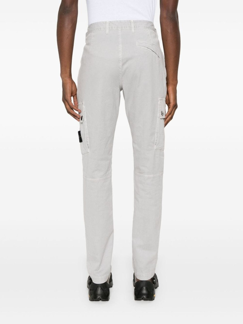 Compass-badge cargo pants 4