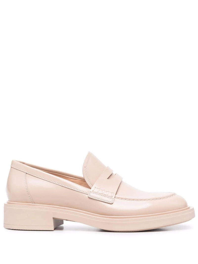 Harris 가죽 loafers 1