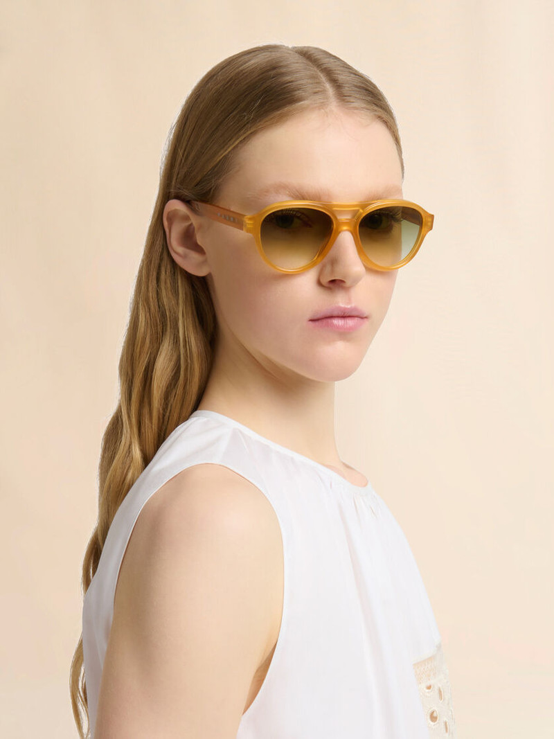 Marni BROWN ZEANOU SUNGLASSES outlook