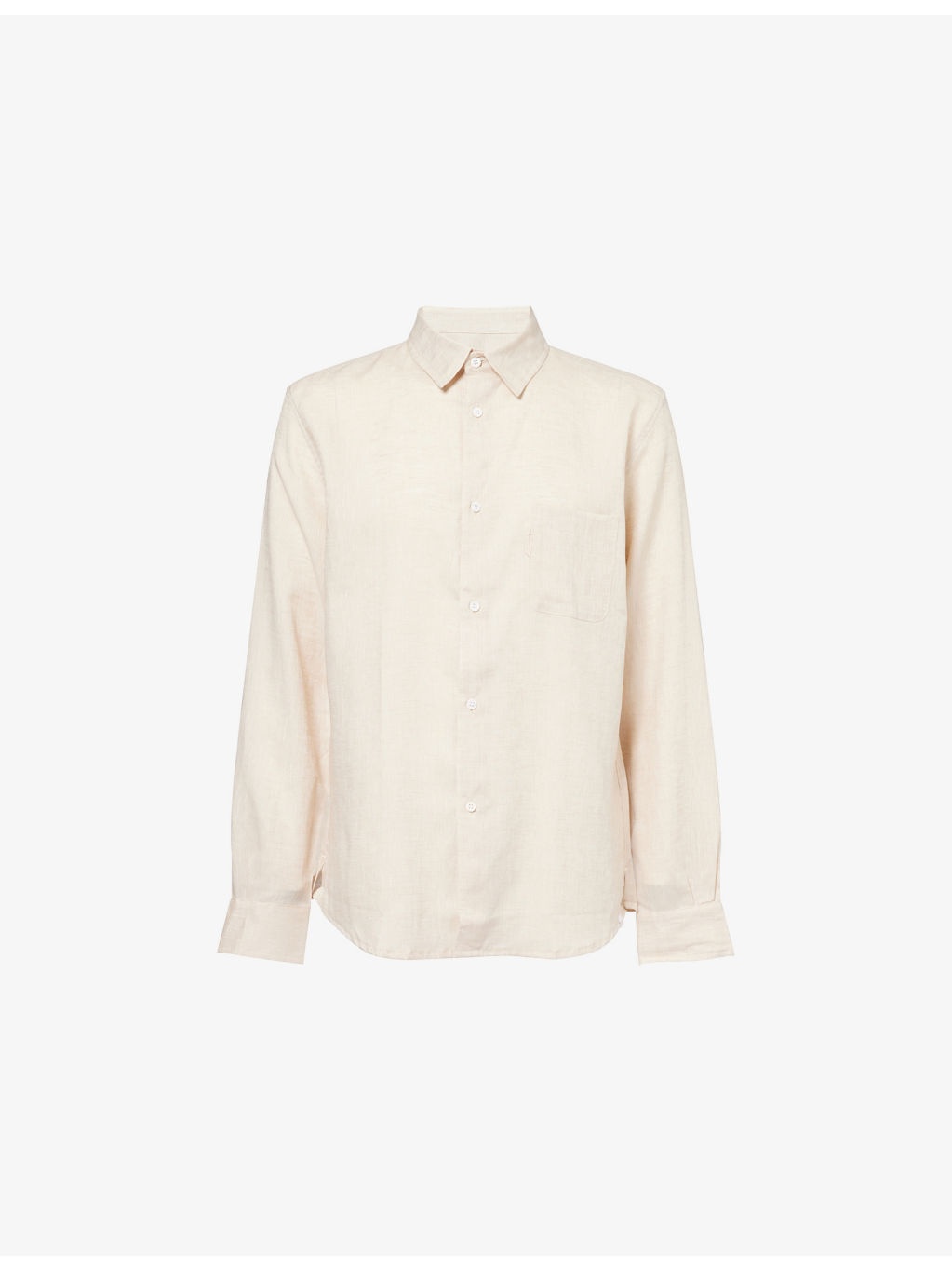 Monaco Long-Sleeve Linen Shirt - 1