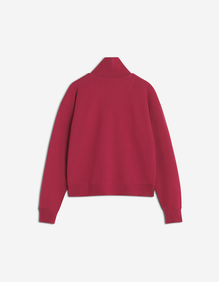 BABY FOX HALF ZIP SWEATSHIRT - 5