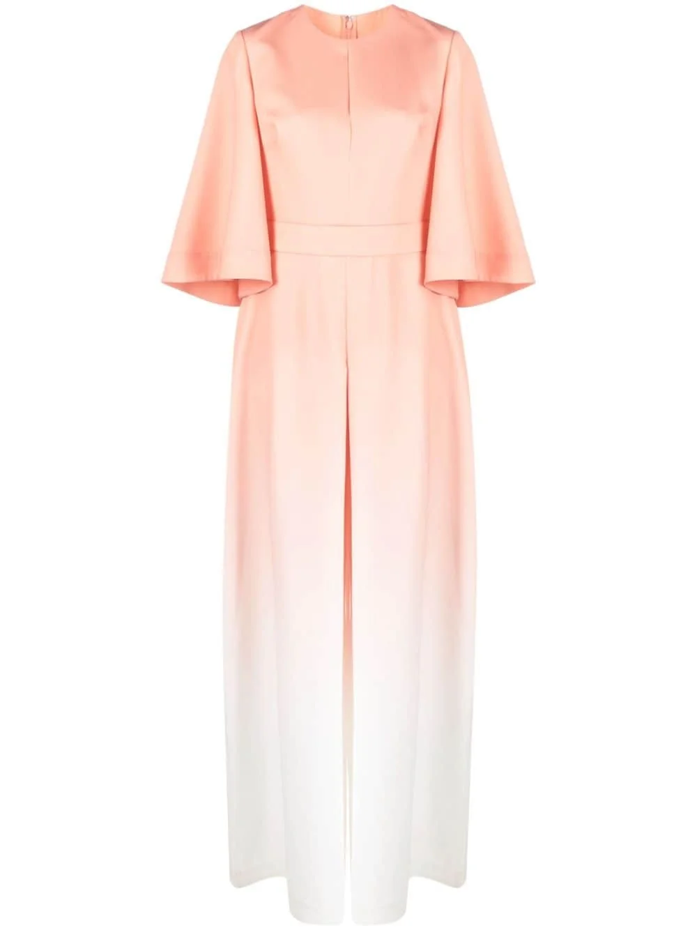 gradient-effect silk jumpsuit - 1