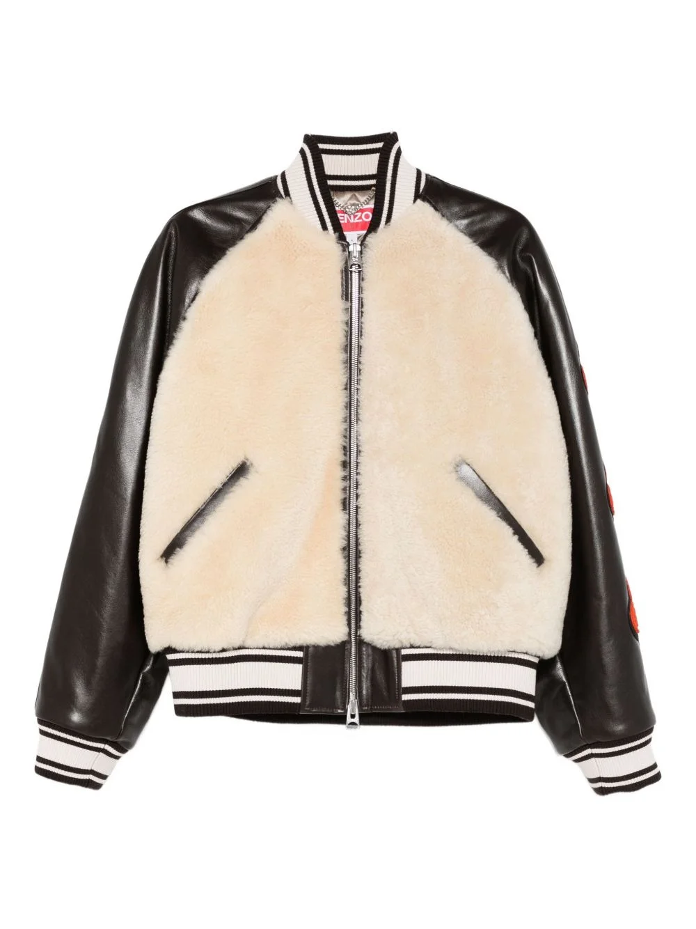 x Futura 2000 shearling bomber jacket - 1
