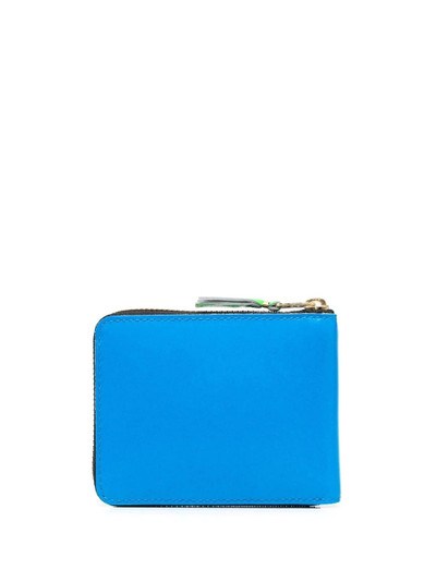 Comme Des Garçons colour-block zipped wallet outlook
