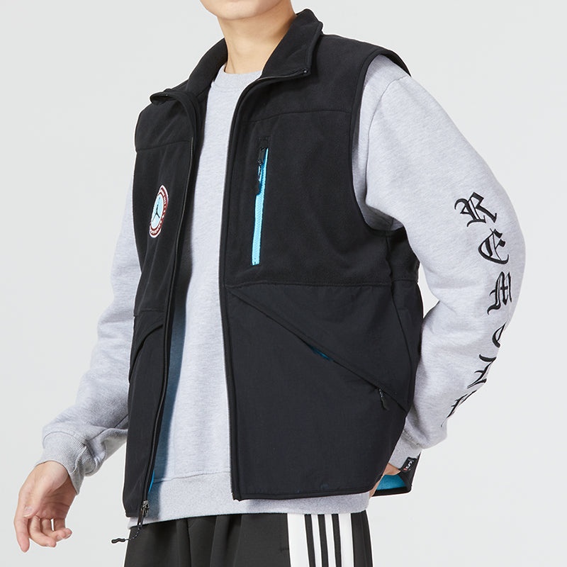 Air Jordan Logo Vest 'Black' FB1907-010 - 5