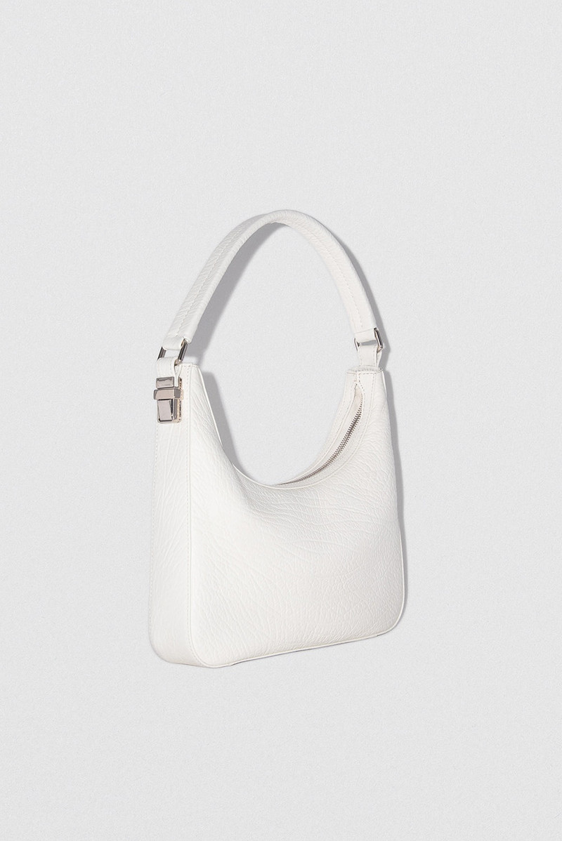 BY FAR RHEA LIMEWASH LARGE GRAIN LEATHER outlook
