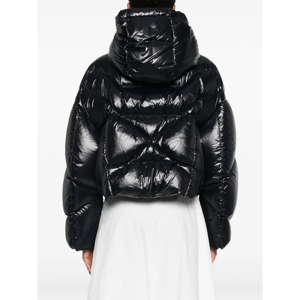 Khrisjoy Black Jackets - Puffer Jackets Women - 5