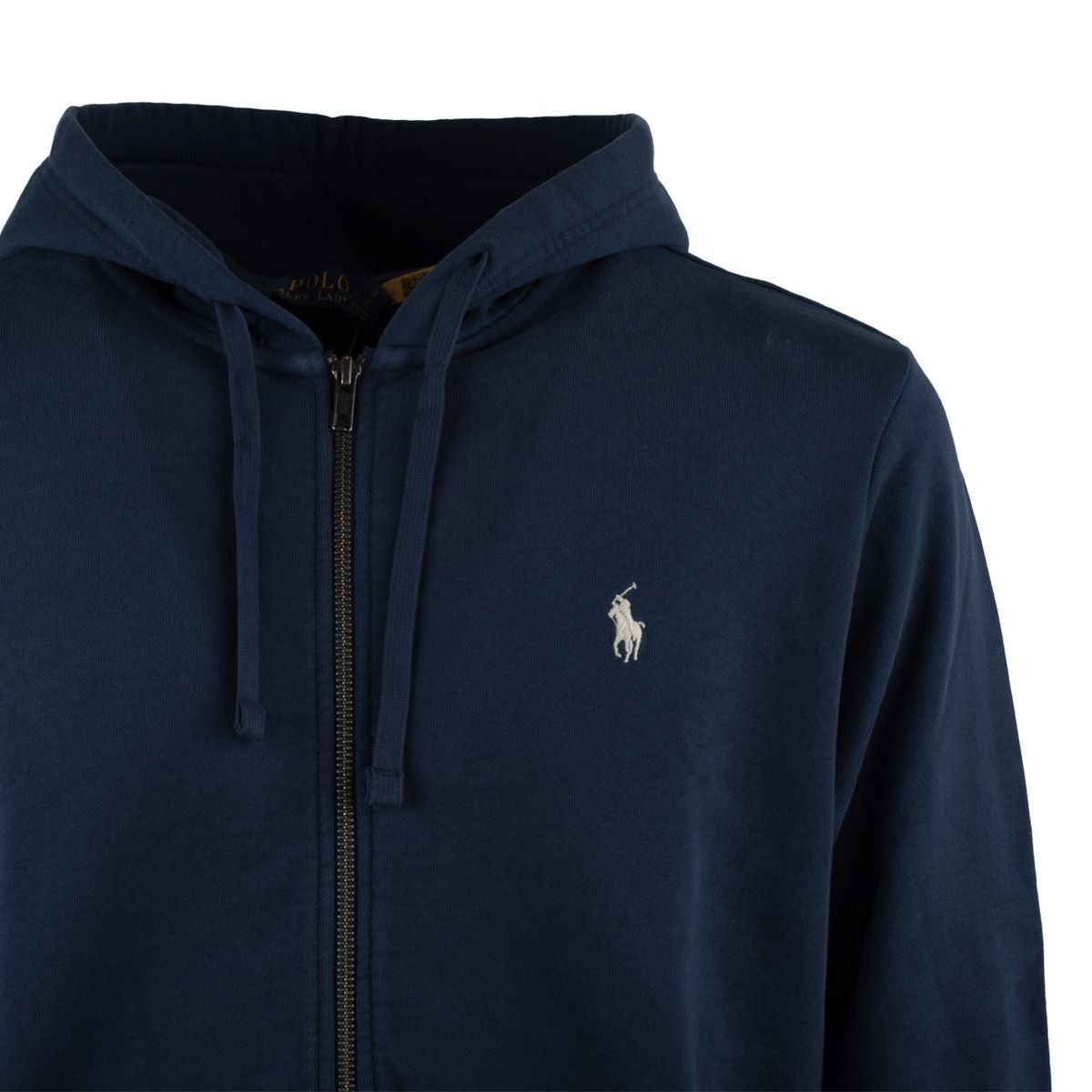 Ralph Lauren Blue Loopback Hoodie - 3