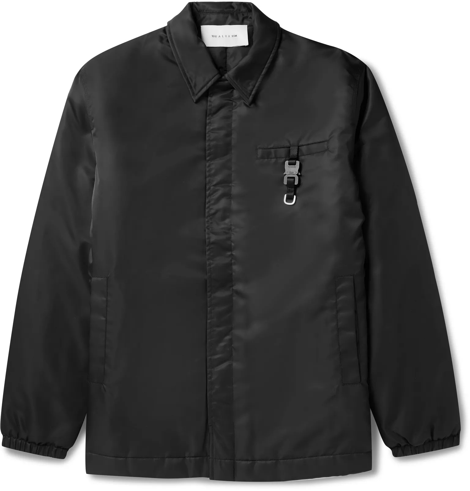 Buckle-Detailed Nylon Jacket - 1