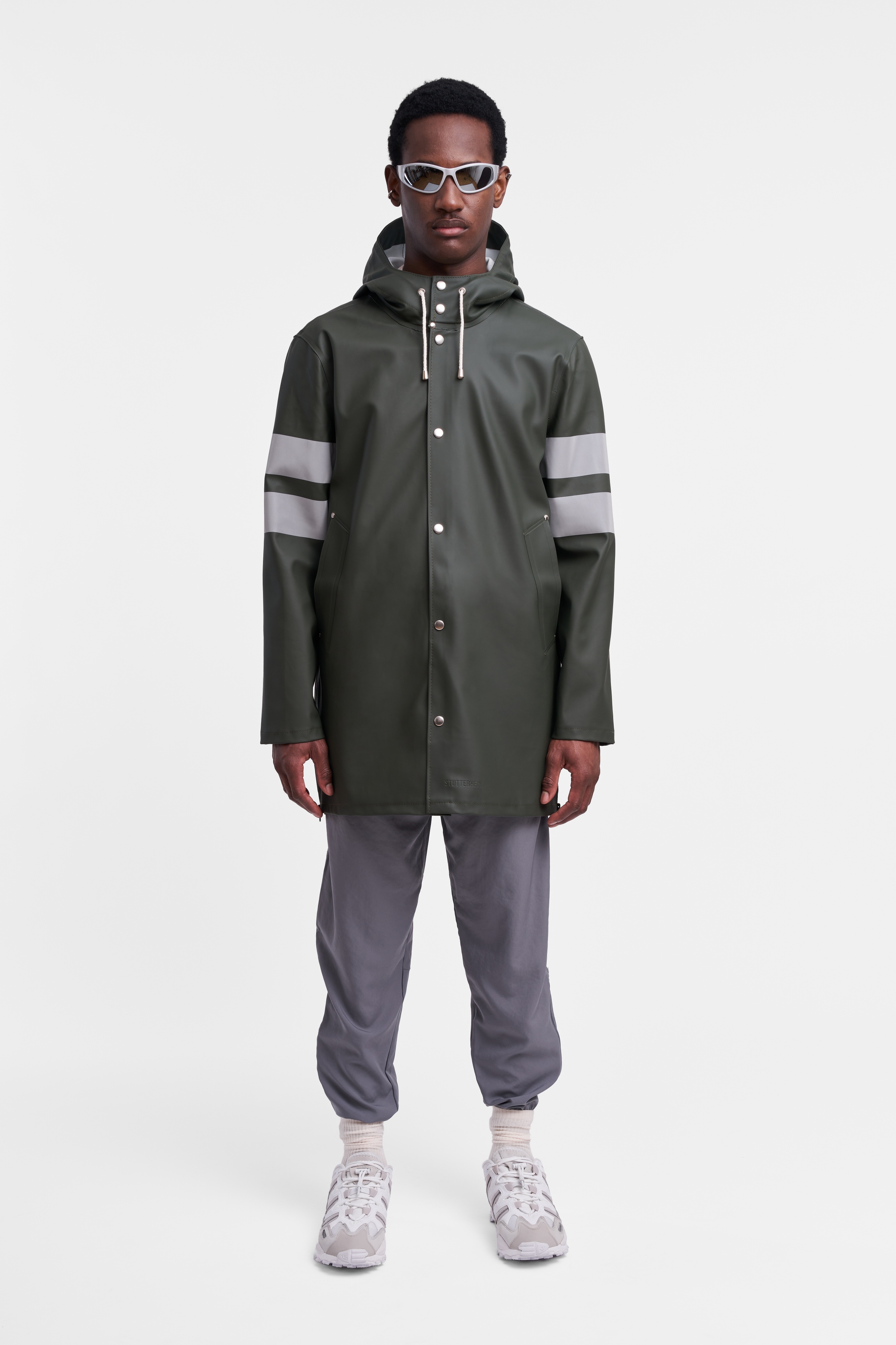 Stockholm Bike Raincoat Green - 2