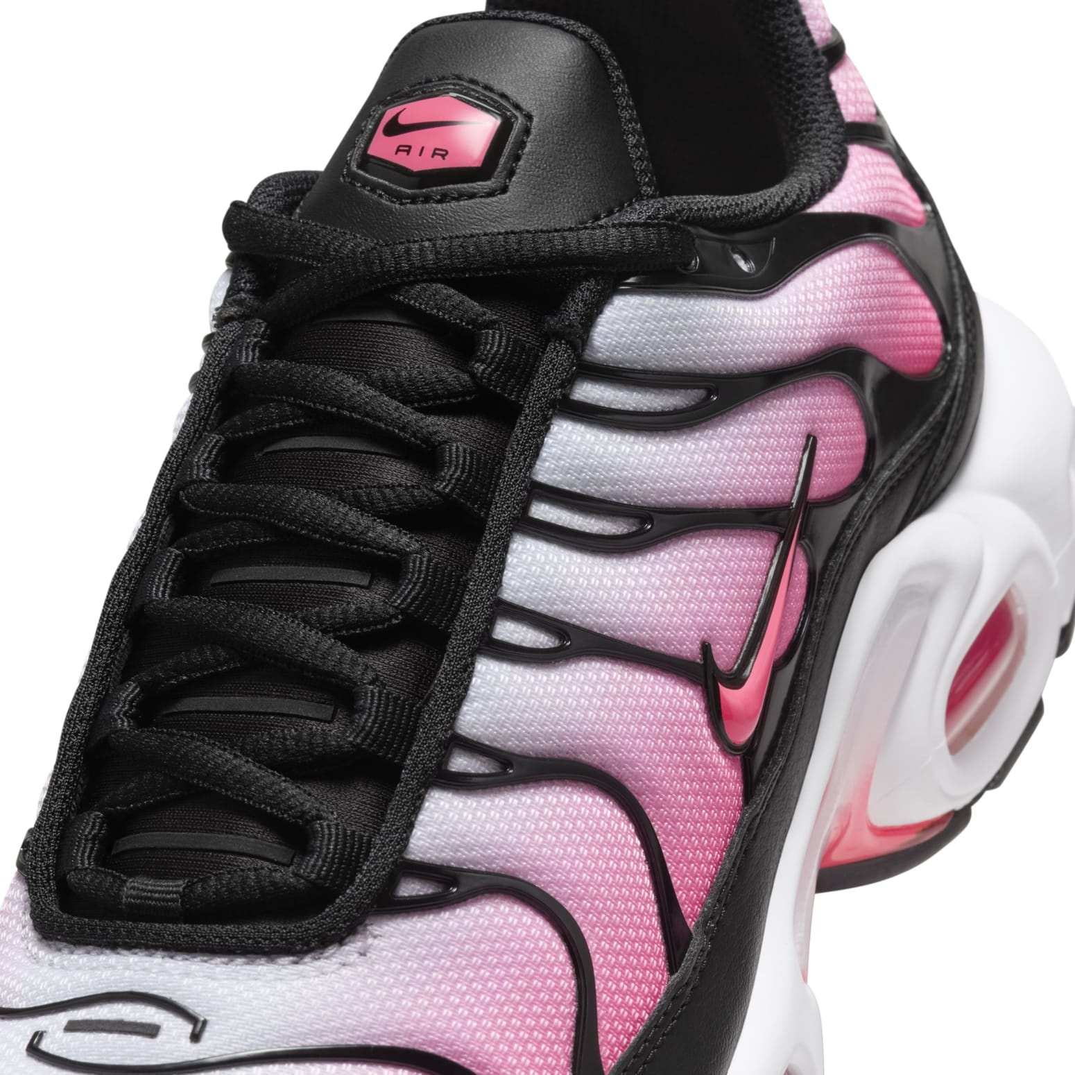 ★NIKE AIRMAX PLUS \"Black Hot Punch\" 24 Nike Air Max Plus Black Hot Punch (Women's) - DZ3670-002 - US