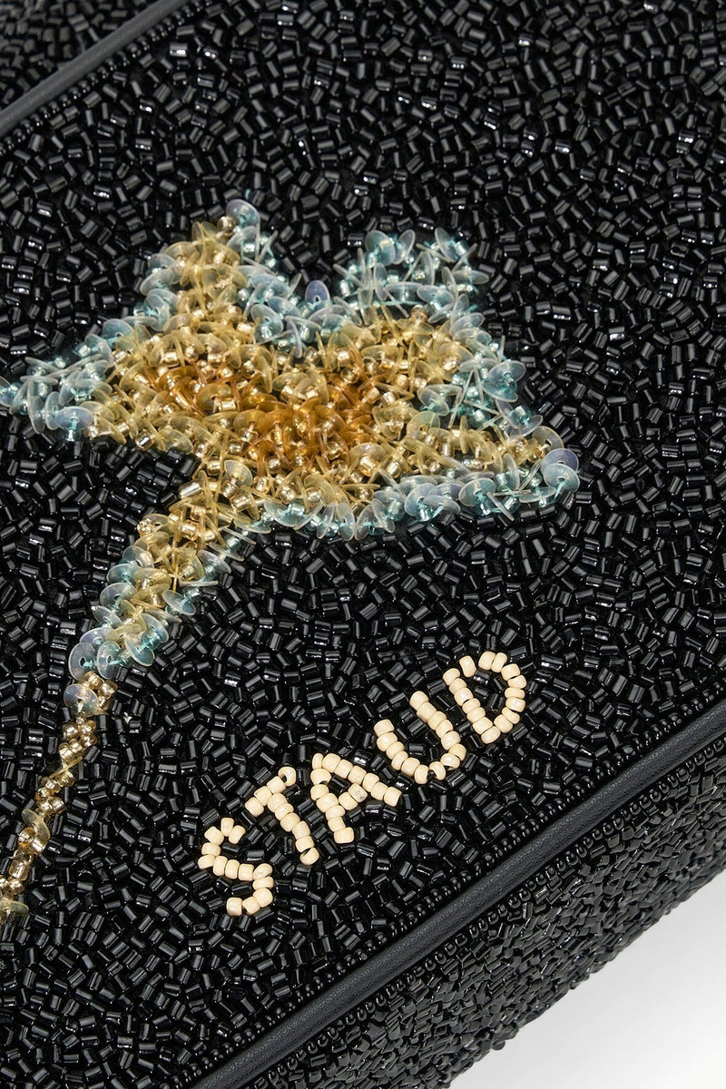 STAUD TOMMY BEADED BAG BOTANICAL SHADOWS 6