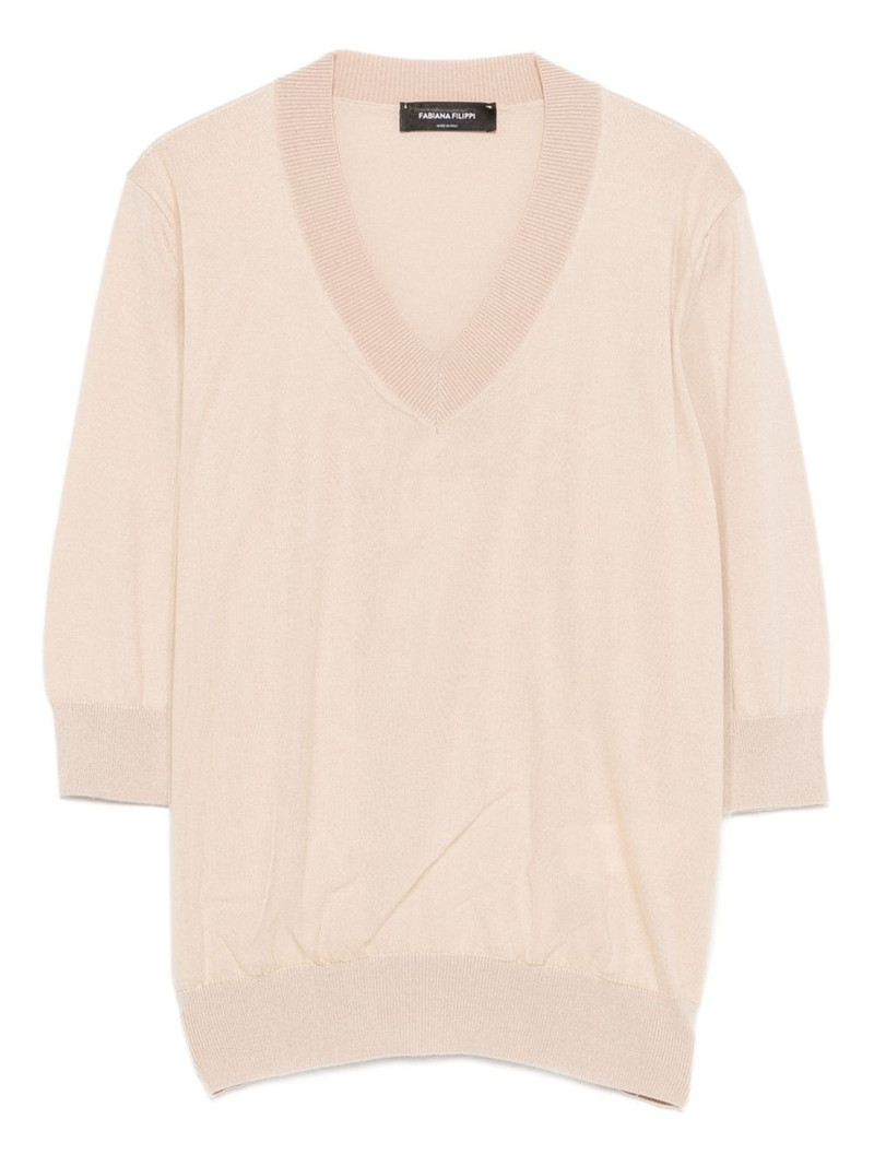 V-neck sweater 1