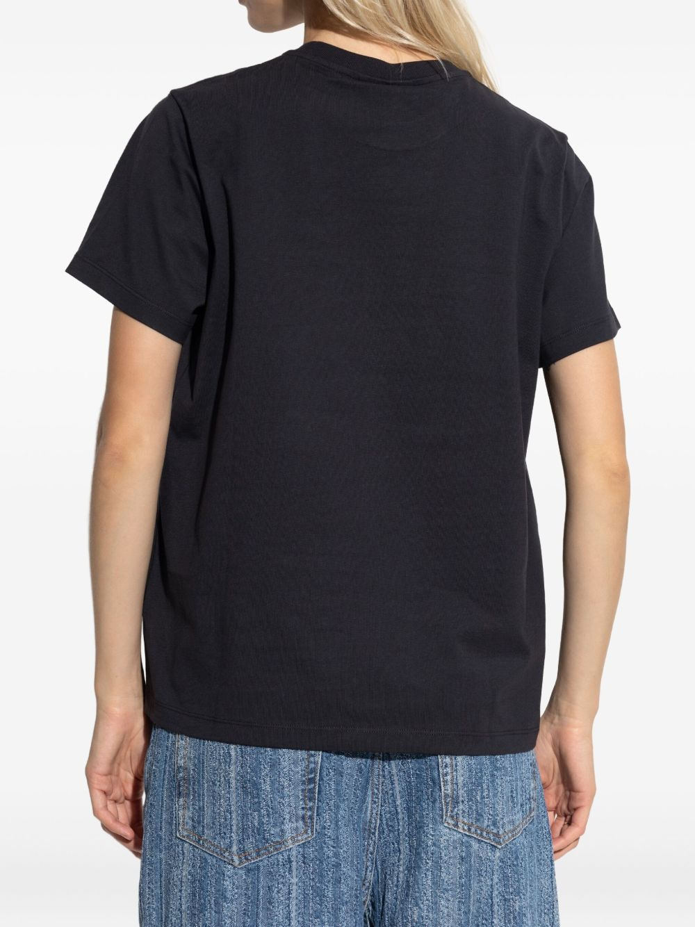 cat-bow T-shirt - 4