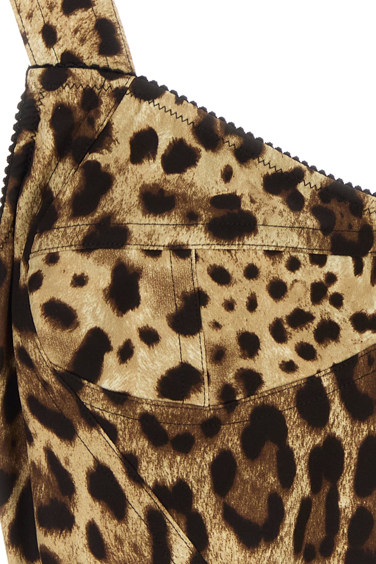 Printed stretch silk blend bodice - 3