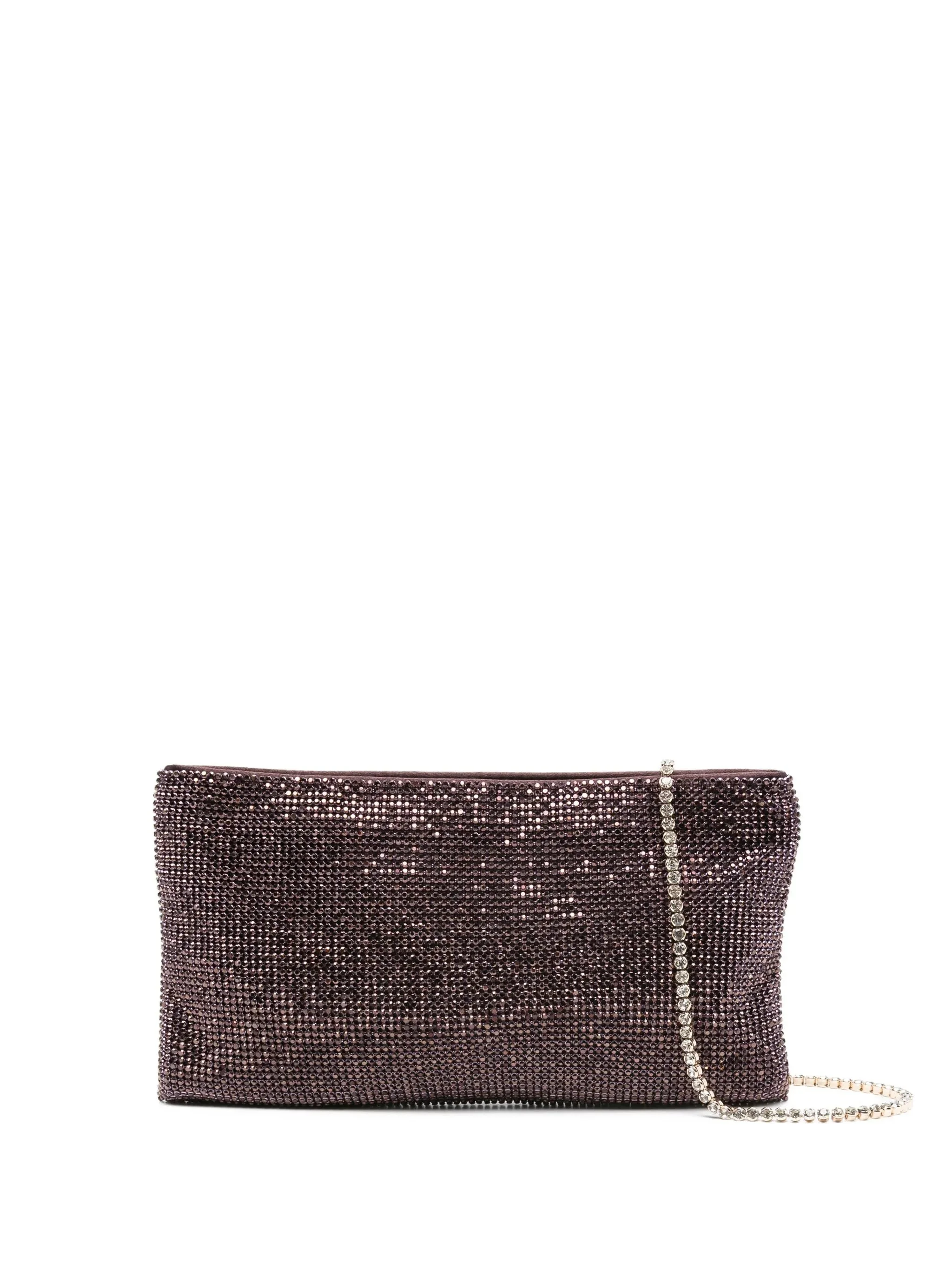 Benedetta Bruzziches Crystal-embellished Clutch Bag - 1