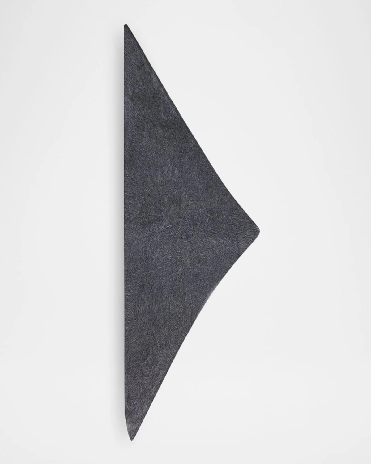 Brushed Cashmere Bandana Scarf - 1