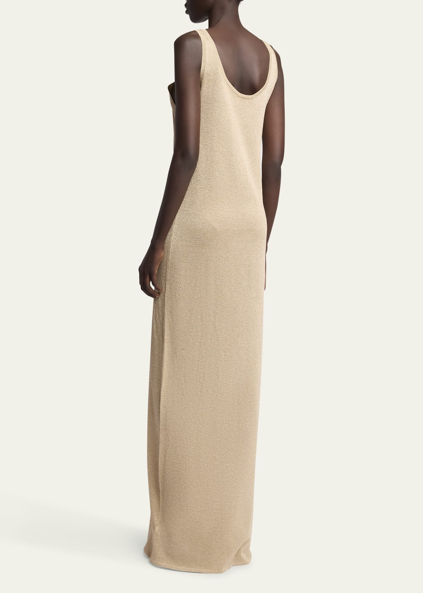 Maxi Scoop-Neck Tank Dress - 3
